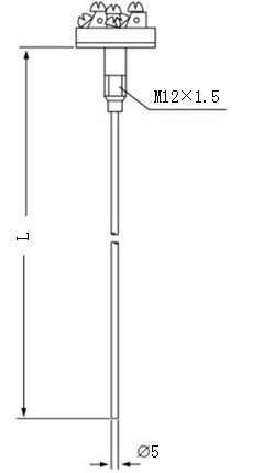 煙道、風(fēng)道熱電偶熱電偶感溫元件